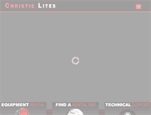 Tablet Screenshot of christielites.com